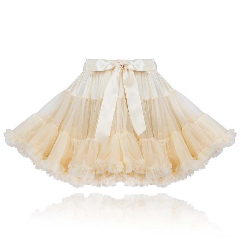 cream tutu dress